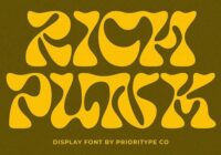 Rich Punk Font - Featured Image