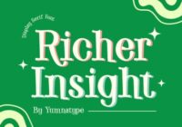 Richer Insight Font - Featured Image