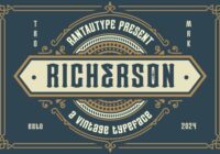 Richerson Font - Featured Image
