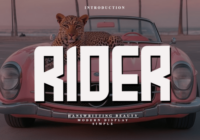 Rider Font - Featured Image