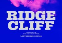 Ridge Cliff Font - Featured Image