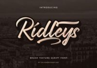 Ridleys Font - Featured Image