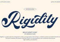 Rigidity Font - Featured Image