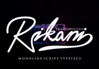 Rikani Font - Featured Image