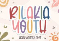 Rilakia Youth Font - Featured Image