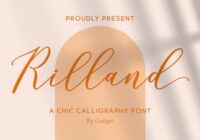 Rilland Font - Featured Image