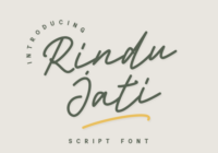 Rindu Jati Font - Featured Image