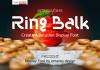 Ring Balk Font - Featured Image