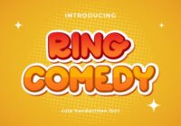 Ring Comedy Font - Featured Image