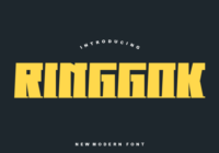 Ringgok Font - Featured Image
