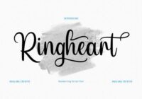 Ringheart Font - Featured Image