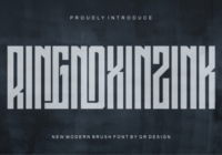 Ringnoxinzink Font - Featured Image