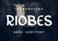 Riobes Font - Featured Image