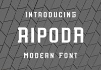 Ripoda Font - Featured Image