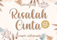 Risalah Cinta Font - Featured Image