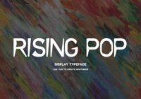 Rising Pop Font - Featured Image