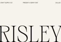 Risley Font - Featured Image