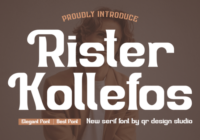 Rister Kollefos Font - Featured Image