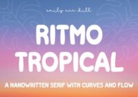 Ritmo Tropical Font - Featured Image