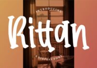 Rittan Font - Featured Image