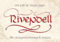 Rivendell Font - Featured Image