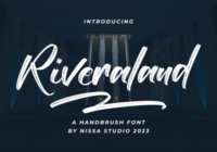 Riveraland Font - Featured Image