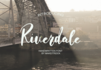 Riverdale Font - Featured Image