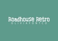 Roadhouse Retro Font - Featured Image