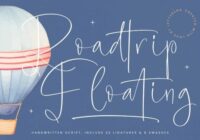 Roadtrip Floating Font - Featured Image