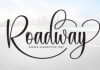 Roadway Font - Featured Image