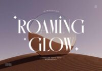 Roaming Glow Font - Featured Image