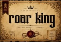 Roar King Font - Featured Image