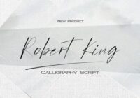 Robert King Font - Featured Image