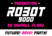 Robot 9000 Font - Featured Image