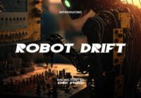 Robot Drift Font - Featured Image