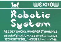 Robotic System Font - Featured Image