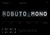 Robuto Mono Font - Featured Image