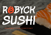Robycksushi Font - Featured Image