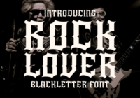 Rock Lover Font - Featured Image