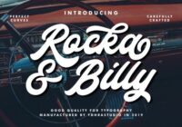 Rocka & Billy Font - Featured Image