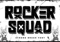 Rocker Squad Font - Featured Image