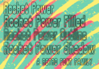 Rocket Power Font - Featured Image