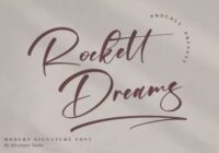 Rockett Dreams Font - Featured Image