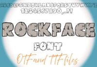 Rockface Font - Featured Image