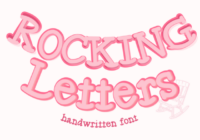 Rocking Letters Font - Featured Image