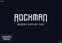 Rockman Font - Featured Image