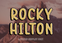 Rocky Hilton Font - Featured Image