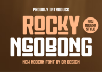 Rocky Ngobong Font - Featured Image