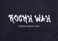 Rocky Way Font - Featured Image