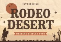 Rodeo Desert Font - Featured Image